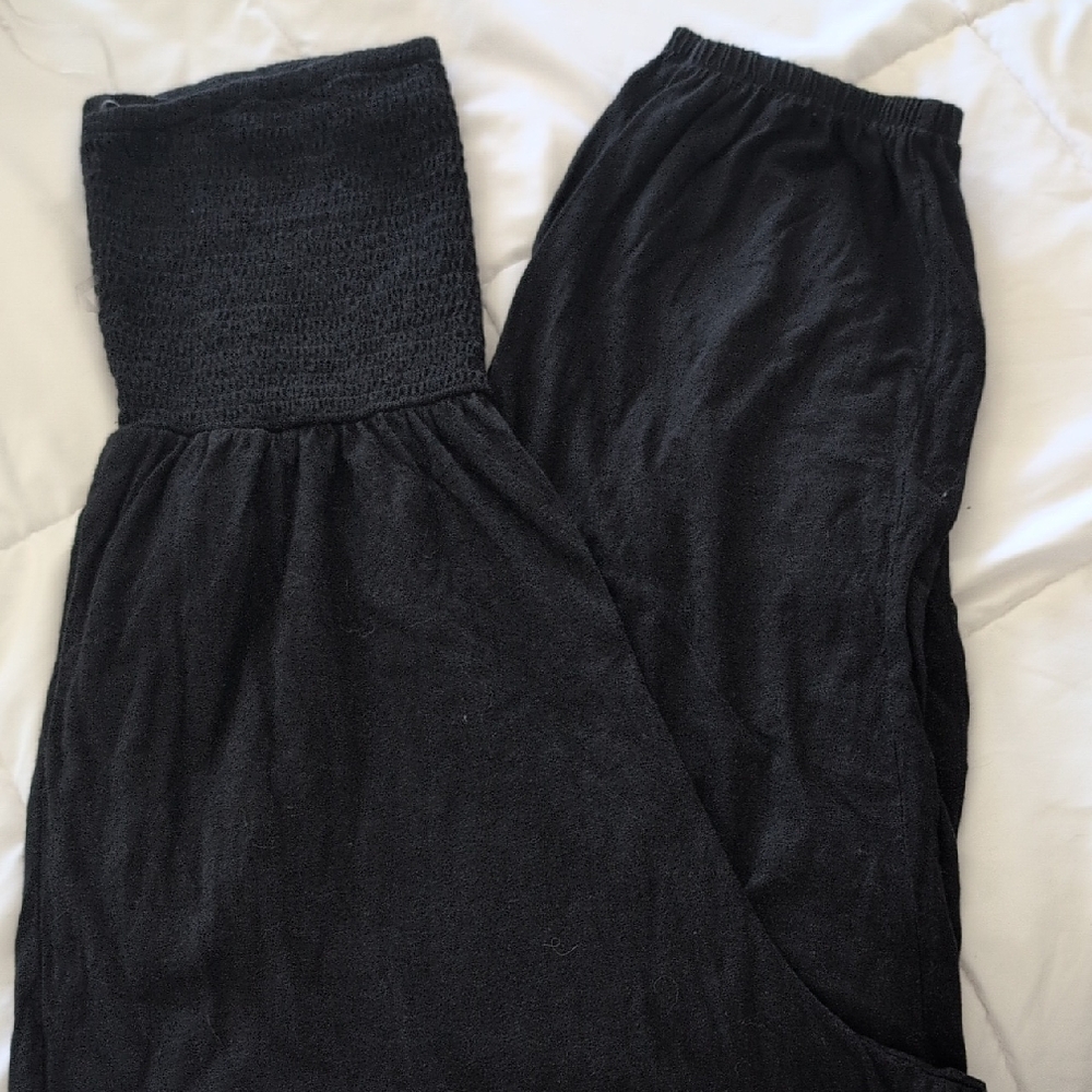 Sunchaser Smocked Tube Top Jumpsuit